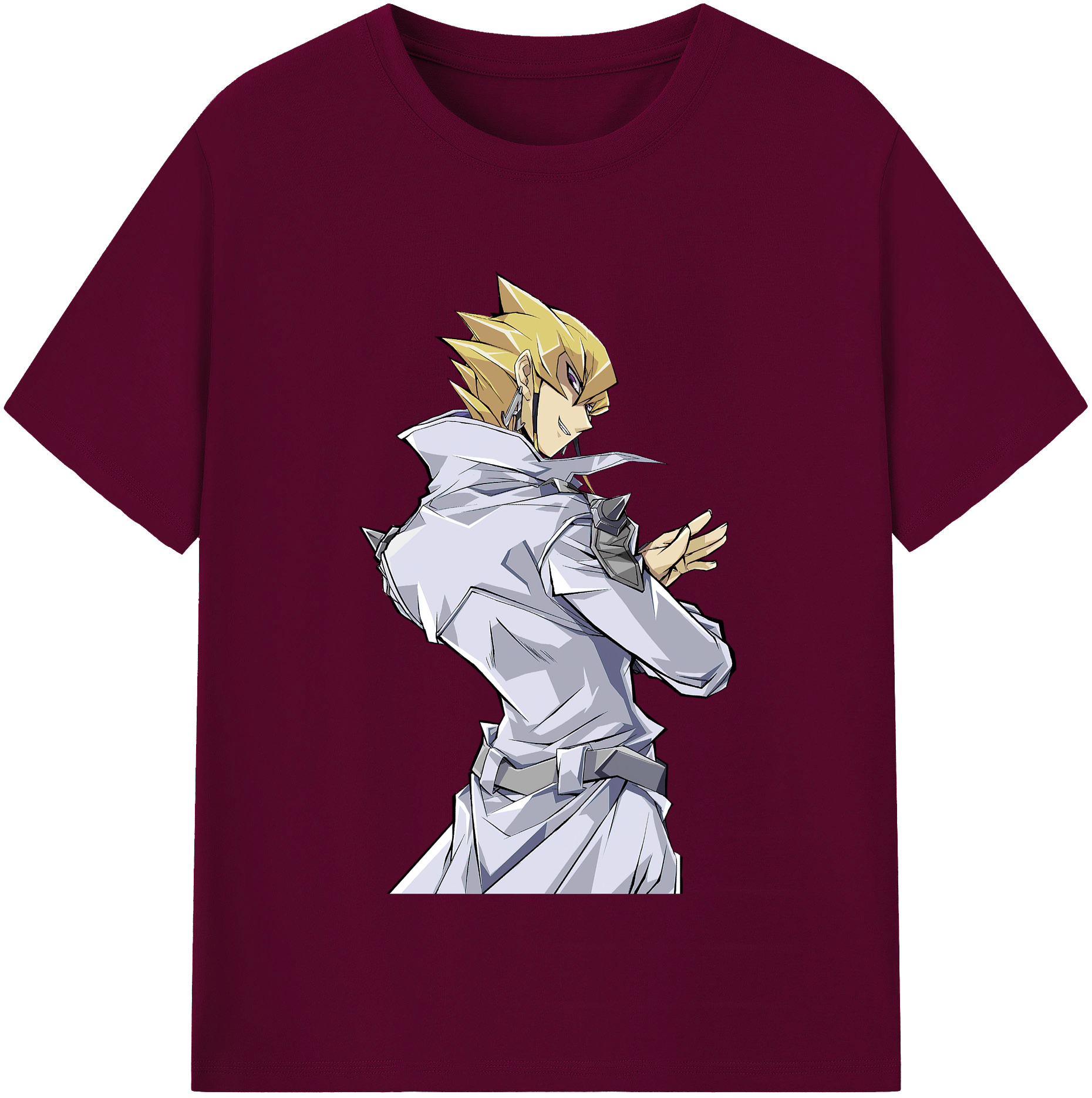 （画像用） 遊☆戯☆王 Yu-Gi-Oh! レディースカジュアルプリントTシャツ（綿100％）